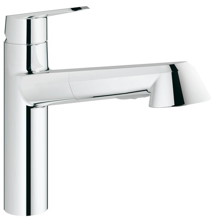 Смеситель Grohe Eurodisc Cosmopolitan 32257002 для кухонной мойки| 6x22x27