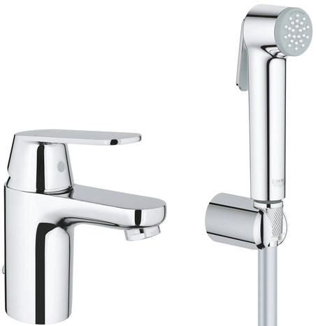 Смеситель Grohe Eurosmart Cosmopolitan 23125000 для раковины| 5x14x13