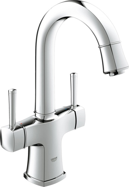 Смеситель Grohe Grandera 21107000 для раковины| 16x30x20