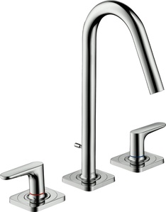 Смеситель для раковины 160, на три отверстия, с д/к, (цв.хром), Axor Citterio M ZZ