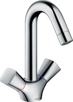 Смеситель Hansgrohe Logis 71222000 для раковины| 14x22x17