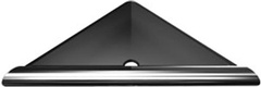 Полочка угловая 27 см (хром), Alessi ZZ