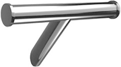 Держатель для туал.бумаги открытый, двойной (хром), Alessi ZZ