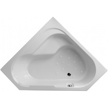 Акриловая ванна BAIN DOUCHE,145x145 угловая, правая (БЕЗ каркаса, слива-перелива и панели) ZZ