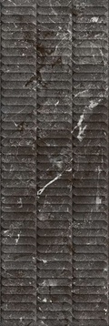 Тубкаль чёрный глянцевый структура обрезной 30x89,5x1,05