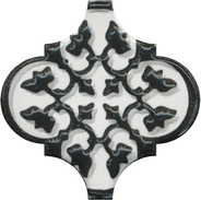 Декор Арабески глянцевый орнамент|6.5x6.5