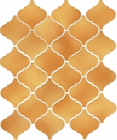 Арабески Майолика желтый пл. стена 26x30| ZZ