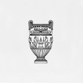 Декор Авеллино белый Амфора C507 |15х15