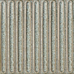 Декор чипсет Далия зелёный светлый глянцевый 20x20x0,95