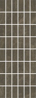 Декор Лирия коричневый мозаичный |15x40
