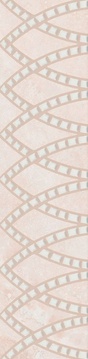Бордюр Литос бежевый светлый матовый обрезной 30x7,2x0,9