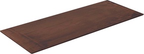 Cтолешница (нижняя, без отверстий) из плитки для мебели Plaza, 120 см, "Про Феррум коричневый" для металл.тумб  Plaza, ZZ