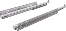 Направляющие Hettich Quadro V6 350 PO,EB 20, полн./дов, левая. (ЗАП.ЧАСТЬ) для тумбы Plaza Modern, ZZ