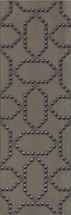 Декор Раваль D08 коричневый обрезной|30x89.5