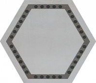 Декор Раваль A10 серый светлый|29x33,4