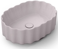 Раковина 50 см ARTBASIN Conchiglia, цв мальва матовая, донный клапан в компл, ZZ