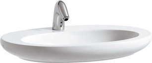 Раковина накладная 750х520мм, 1 отв. для смесителя, LCC, Alessi One ZZ
