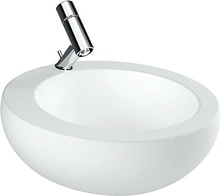 Раковина накладная 52х52см, 1 отв. для смесителя, Alessi ZZ