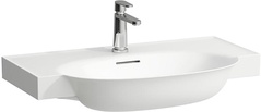 Раковина накладная 800x480x75 с отв. под смеситель и перелив (цв. белый) The New Classic ZZ