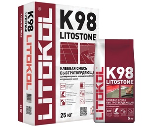 Клеевая смесь Litostone K98  серый 25 кг. ZZ
