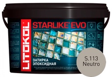 Затирка Starlike EVO NEUTRO S.113  2,5 кг. ZZ товар