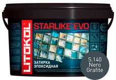 Затирка Starlike EVO NERO GRAFITE S.140  2,5 кг. ZZ