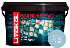 Затирка Starlike EVO VERDE SALVIA  S.400  2,5 кг. ZZ товар