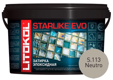 Затирка Starlike EVO NEUTRO S.113  5 кг. ZZ товар