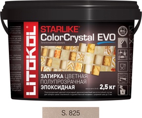 Затирка Starlike Color Crystal EVO Beige Havana S.825  2,5 кг. ZZ