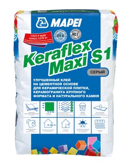 KERAFLEX MAXI S1 GREY эластичный клей на цементной основе (25кг)