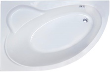 Ванна акриловая "Фанагория", 1700х1000 мм, левая, БЕЗ каркаса, слива-перелива и панели, белая