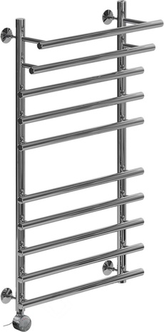 Полотенцесушитель "ЛБ-3" 1000x500(по центрам)x600 мм,  электрический, ТЭН слева, цвет хром ZZ