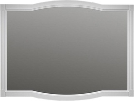 Зеркало Лаура 120, 1180*900*22 мм, цвет белый матовый, крепеж в комплекте ZZ