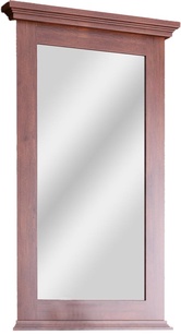 Зеркало Палермо 50, 500х880х45 мм, цвет светлый орех,  крепеж в комплекте ZZ товар
