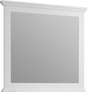 Зеркало Палермо 80, цвет белый матовый, крепеж в комплекте ZZ