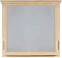 Зеркало Риспекто 105, 1090*1010*120мм, цвет слоновая кость, без светильн. ном.93950, крепеж в комплекте ZZ