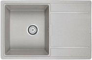 Мойка кухонная Paulmark Flugen PM217850-GR серый| 50x78x20