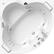 Акриловая ванна Radomir Сорренто 2 Специальный Chrome 140x140| 140x140x50