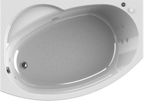 Акриловая ванна Radomir Wachter Монти L с гидромассажем и экраном, форсунки белые| 150x105x48 товар