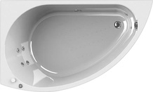 Акриловая ванна Radomir Wachter Бергамо L с гидромассажем и экраном, форсунки белые| 168x100x50 товар