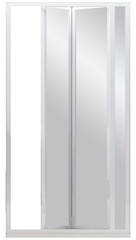 Душевая дверь SDZ3-100 профиль белый, стекло прозрачное ZZ