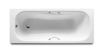 Стальная ванна Roca Princess-N 150 см| 150x75x43
