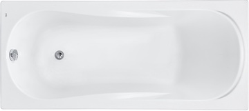 Акриловая ванна UNO 160х75x50,5 см прямоугольная (БЕЗ монтажного комплекта и панели) ZZ