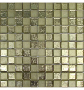 Мозаика из стекла на сетке S10-004 ZZ |30x30
