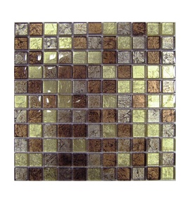 Мозаика из стекла на сетке S10-006 ZZ |30x30