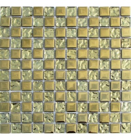 Мозаика из стекла на сетке SK10-025 ZZ |30x30