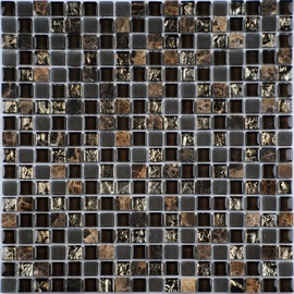 Мозаика из стекла на сетке SK10-191 ZZ 30x30