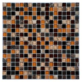 Мозаика из стекла на сетке SK10-201 ZZ 30x30