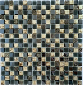 Мозаика из стекла на сетке SK10-214 ZZ 30x30 товар