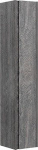 Шкаф-пенал подвесной STWORKI Карлстад 30*30*160, дуб рошелье, цв. темное дерево, ZZ